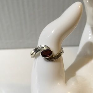 Garnet ring size 7